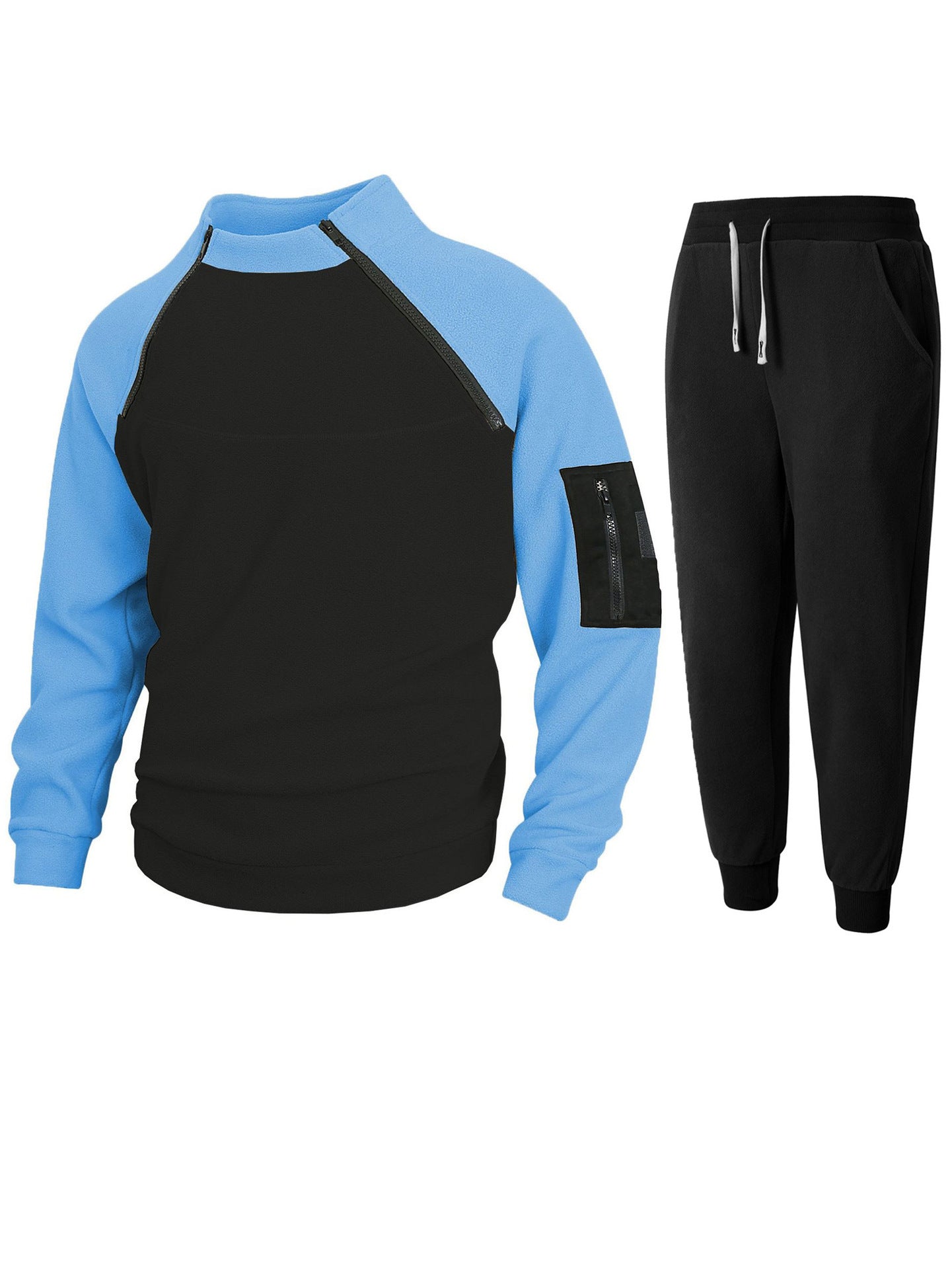 Haut de sport pour hommes avec fermeture éclair fonctionnelle et jogging confortable Berg-Feldt