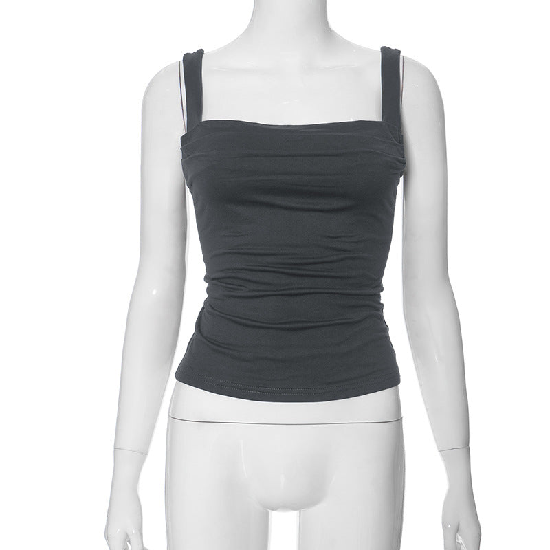 Wickel-Camisole für Damen mit quadratischem Ausschnitt von berg-feldt