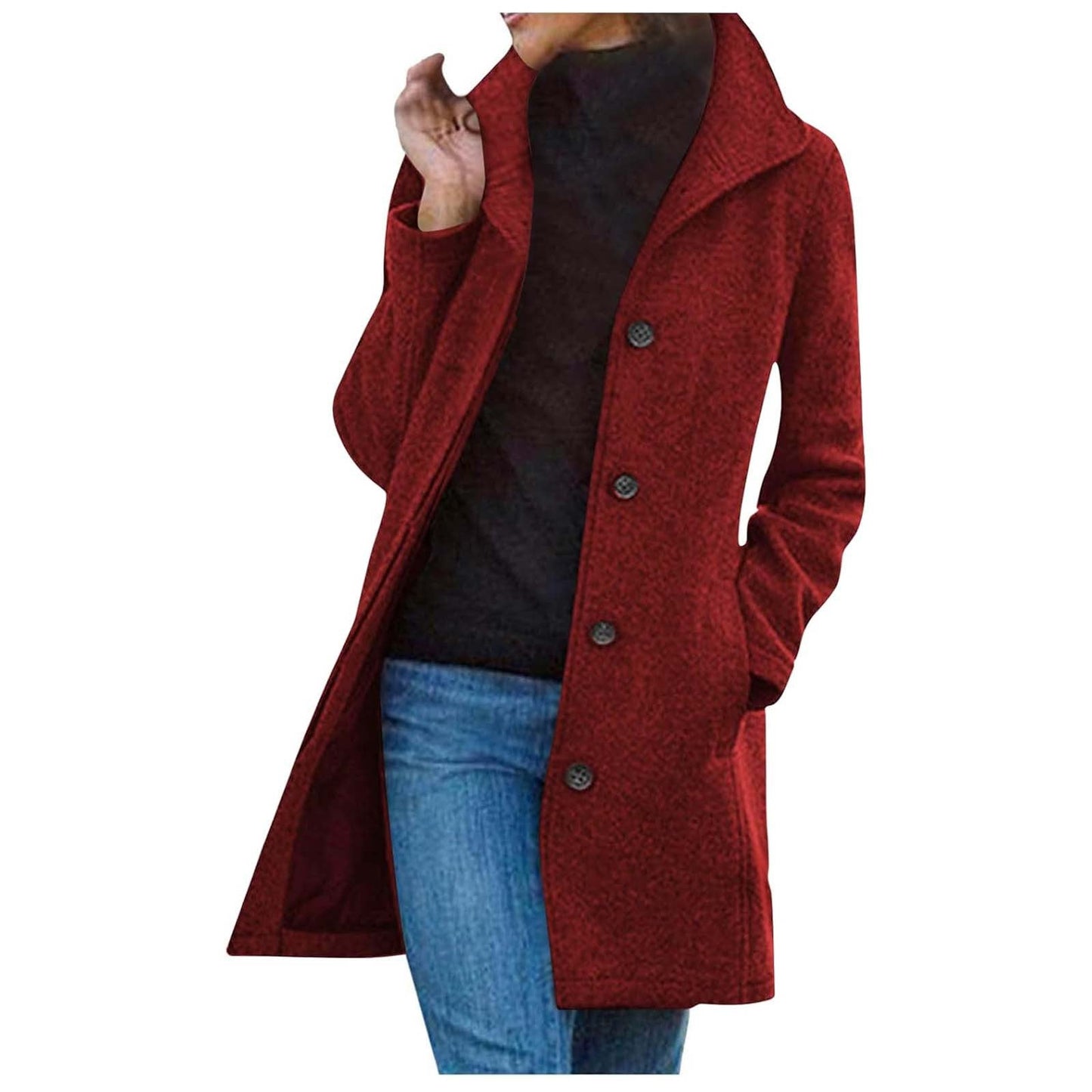 Damen manteau de laine tendance Berg-Feldt