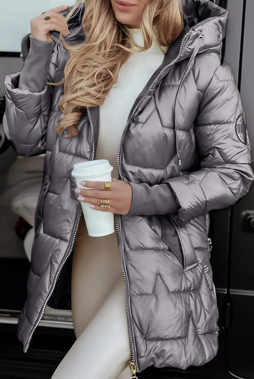 Winterjacke für Damen, gesteppt, berg-feldt