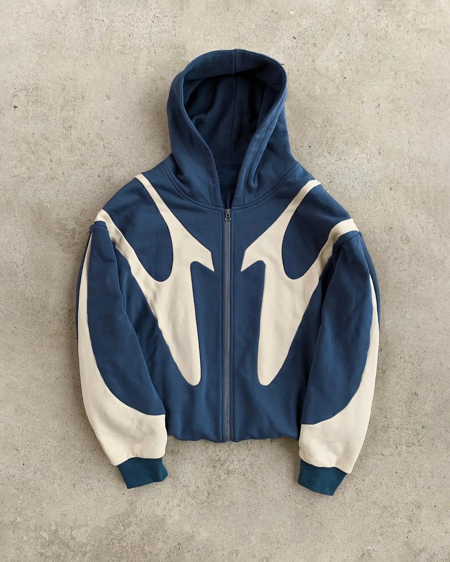 Women's Graphic Zip Hoodie by berg-feldt