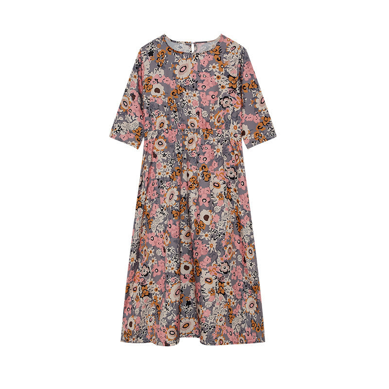 Women's Floral T-Shirt Dress by berg-feldt