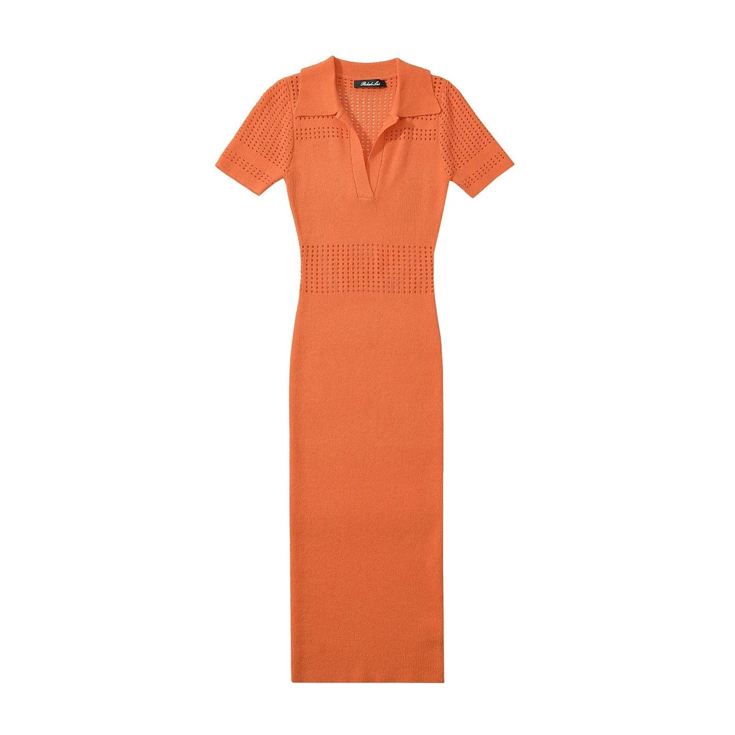Robe longue polo en maille respirante pour femme de berg-feldt