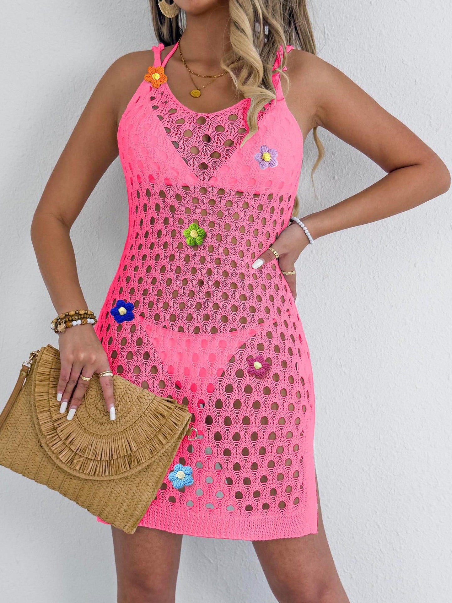 Women's Crochet Lace Cover-Up Dress berg-feldt