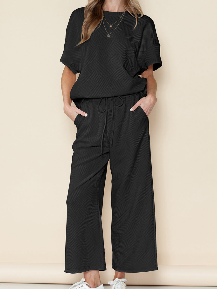 Bequemer Damen-Loungewear-Set mit weitem Schnitt und stylischen Details von berg-feldt