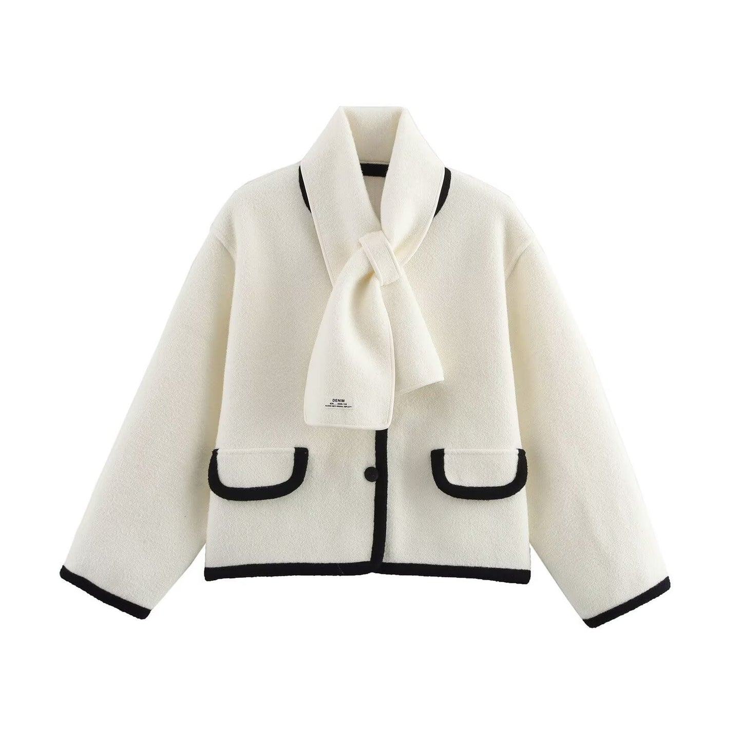 Gilet à capuche asymétrique pour femme de berg-feldt