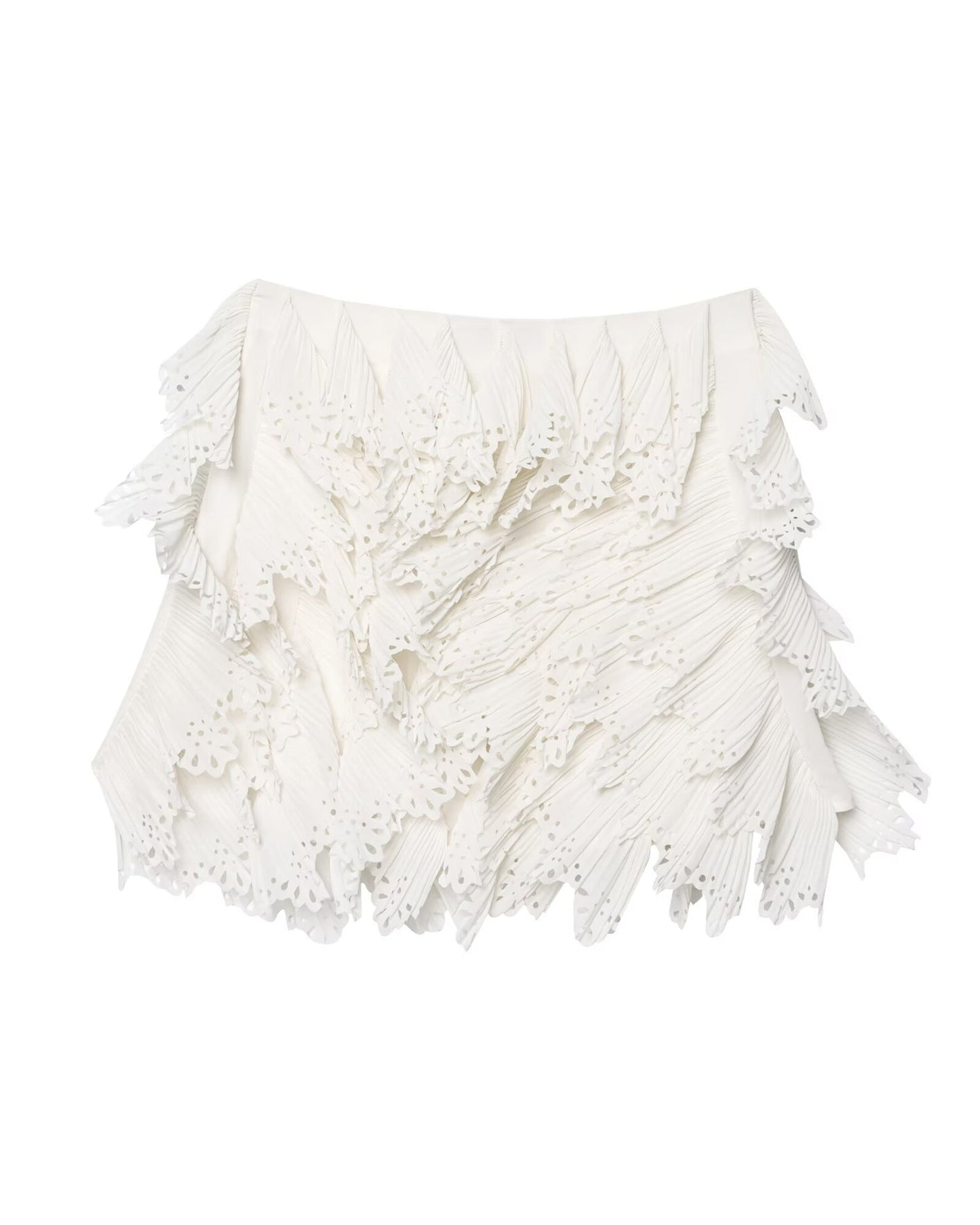 Women's Ruffled Chiffon Mini Skirt berg-feldt