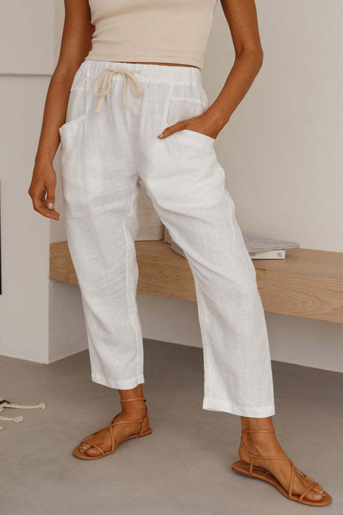 Bequeme Damen Culotte mit elastischem Bund und Kordelzug von berg-feldt