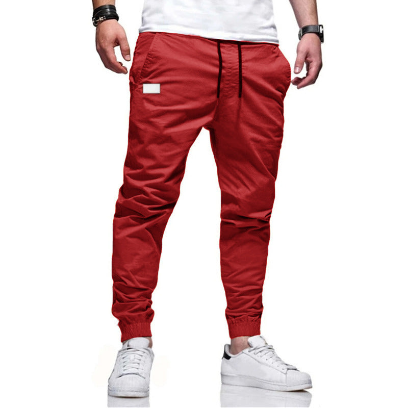 Men's casual cargo pants with tapered fit and practical pockets Berg-Feldt