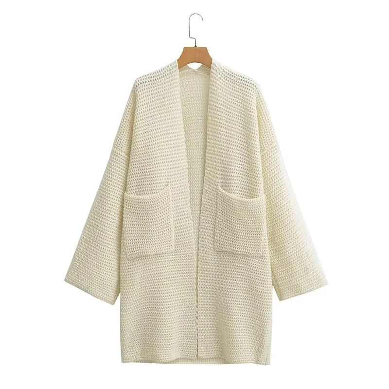 Gilet en maille pour femme avec poches Berg-Feldt