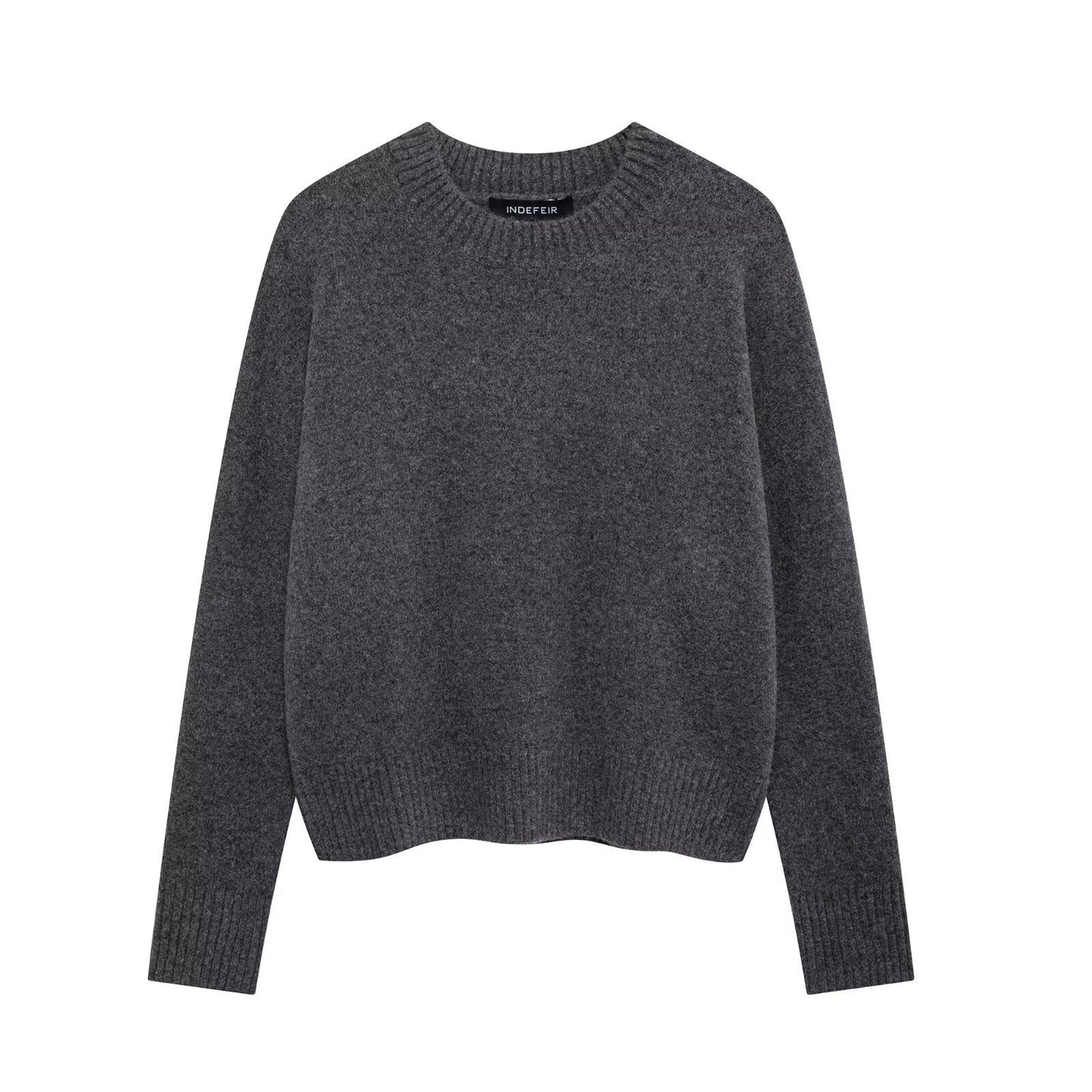 Women's Classic Ribbed Knit Sweater berg-feldt