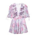 Women's Floral Ruffle Short Dress berg-feldt