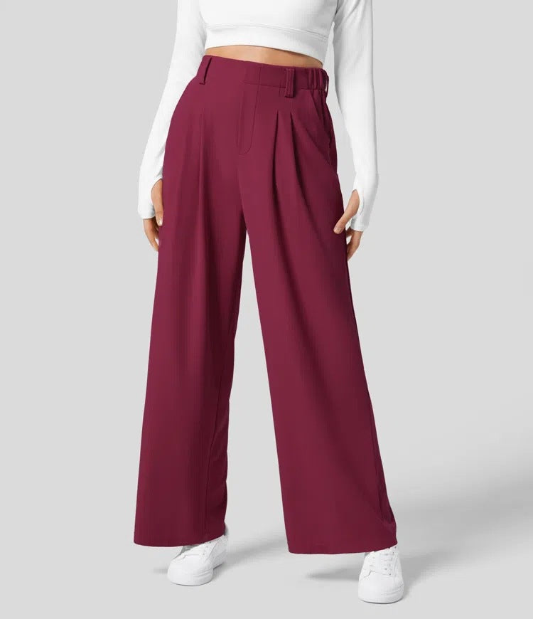 Weite Damen Culottehose mit elastischem Bund von berg-feldt
