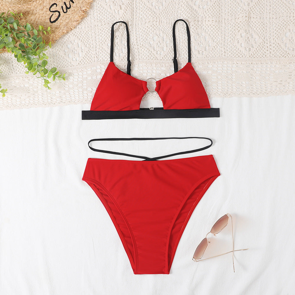 Ensemble de bikini femme avec découpes tendance et bretelles réglables de berg-feldt