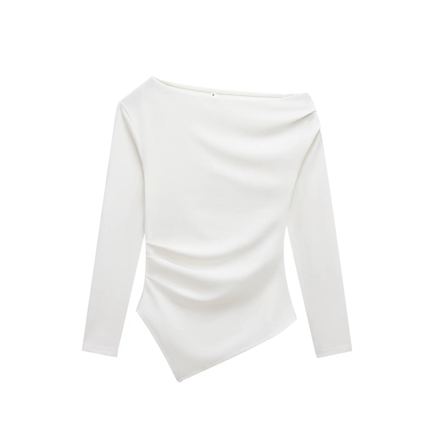 Asymmetrisches Damen Langarm Top von berg-feldt