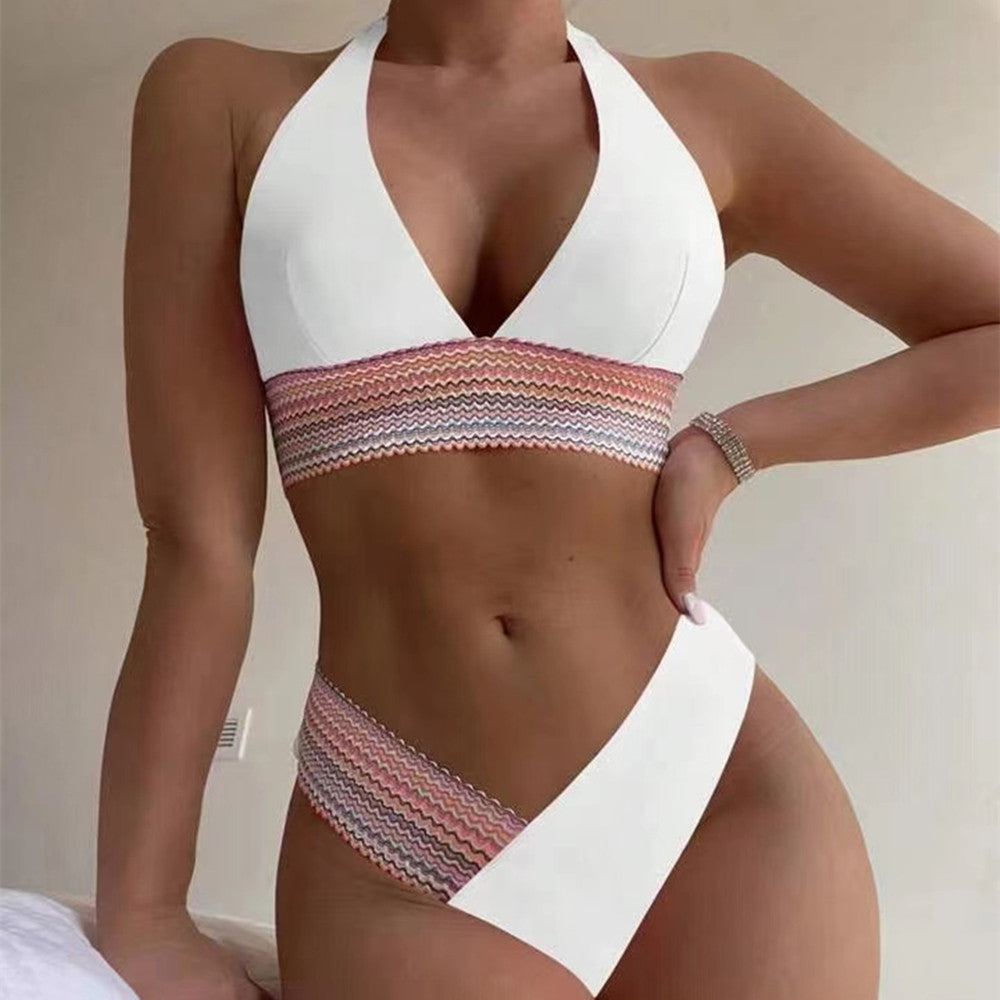 Women's Halter Bikini Set with Cut-Outs by berg-feldt