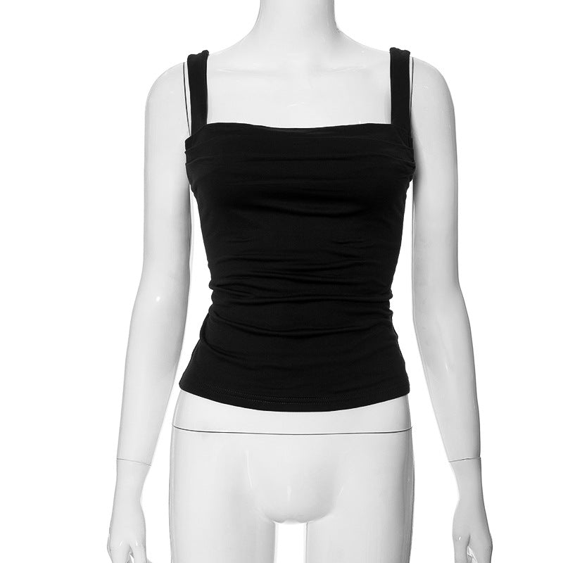 Wickel-Camisole für Damen mit quadratischem Ausschnitt von berg-feldt