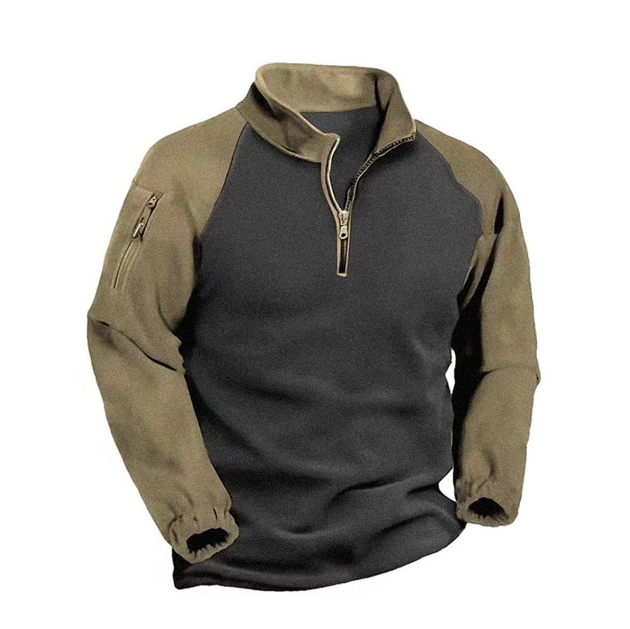 Polaire homme col montant et col droit Berg-Feldt