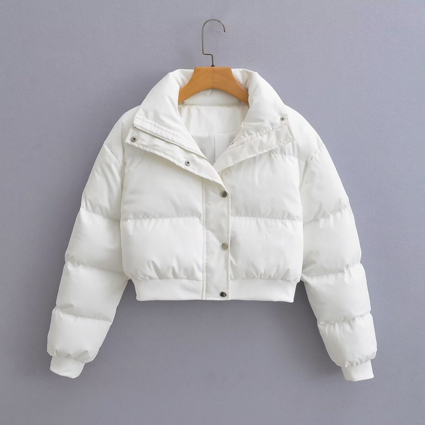 Women's Cropped Puffer Jacket by berg-feldt