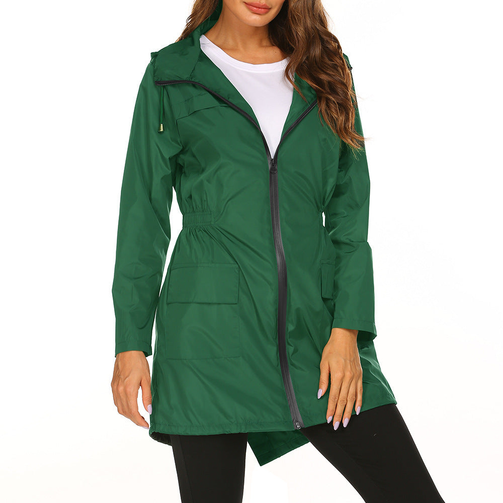 Veste d'extérieur pour femme avec capuche ajustable et ourlet élastique Berg-Feldt
