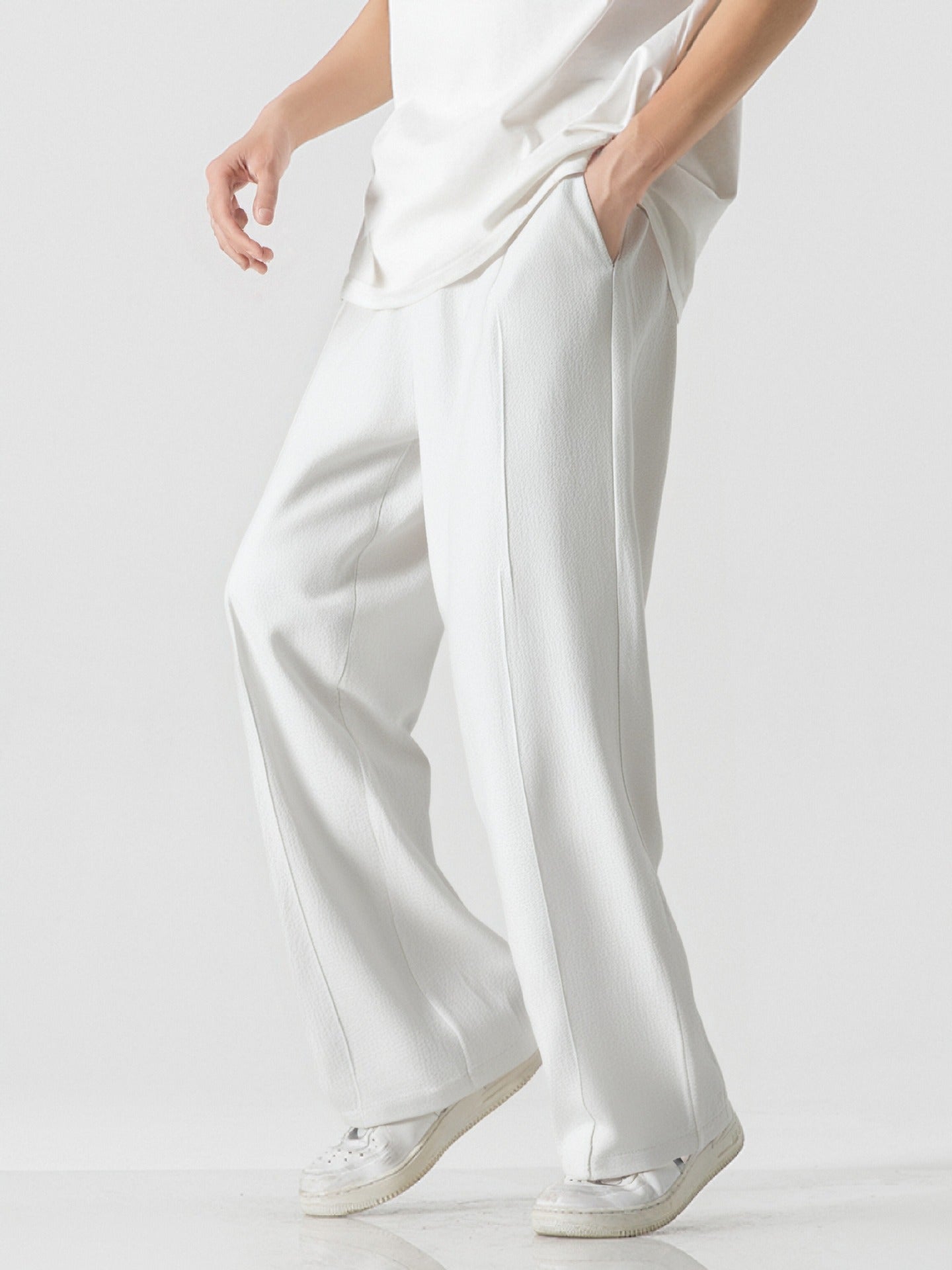 Pantalon décontracté large et élégant pour homme en tissu respirant Berg-Feldt