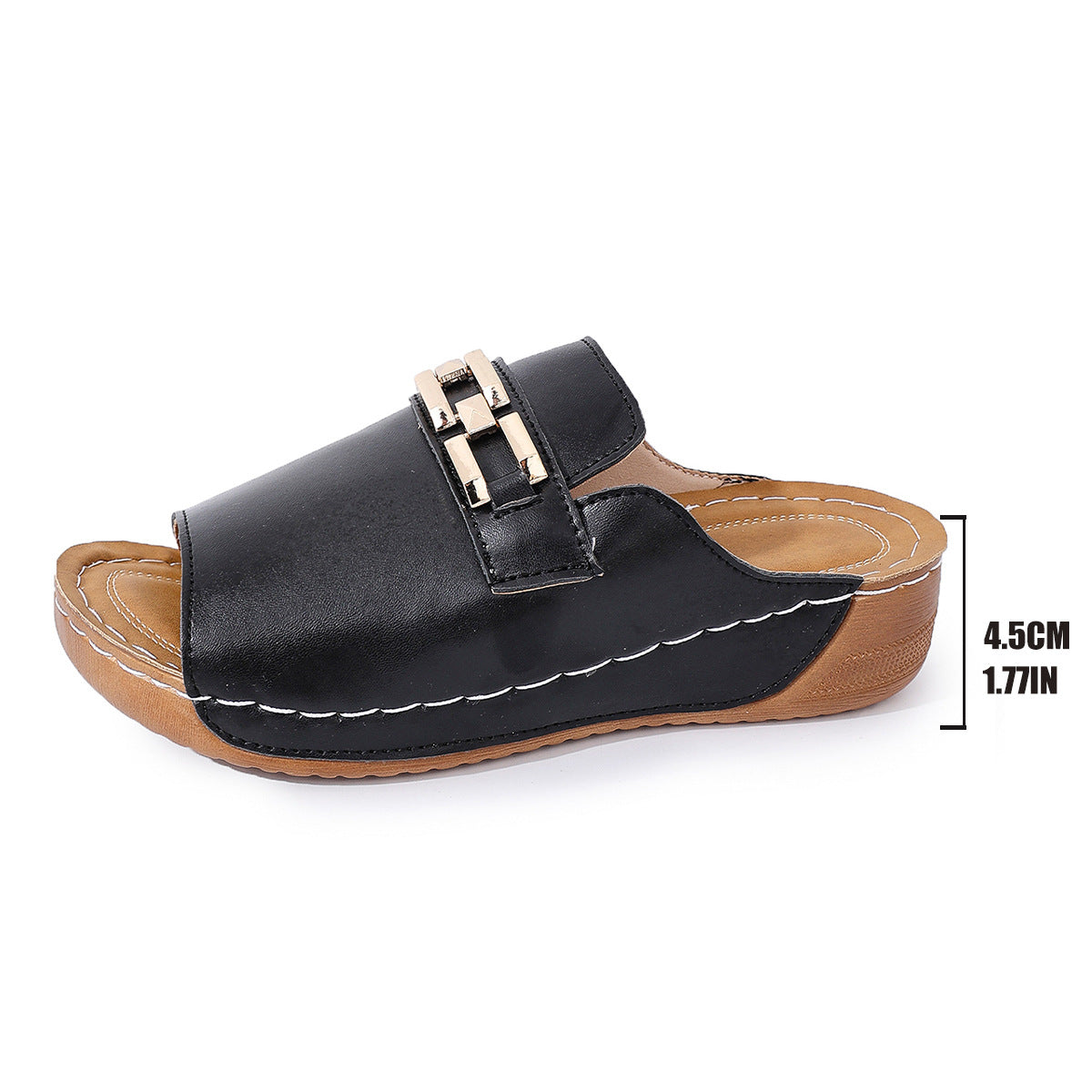 Bequeme Damen-Clogs mit modischem Riemen und weicher, gepolsterter Innensohle von berg-feldt