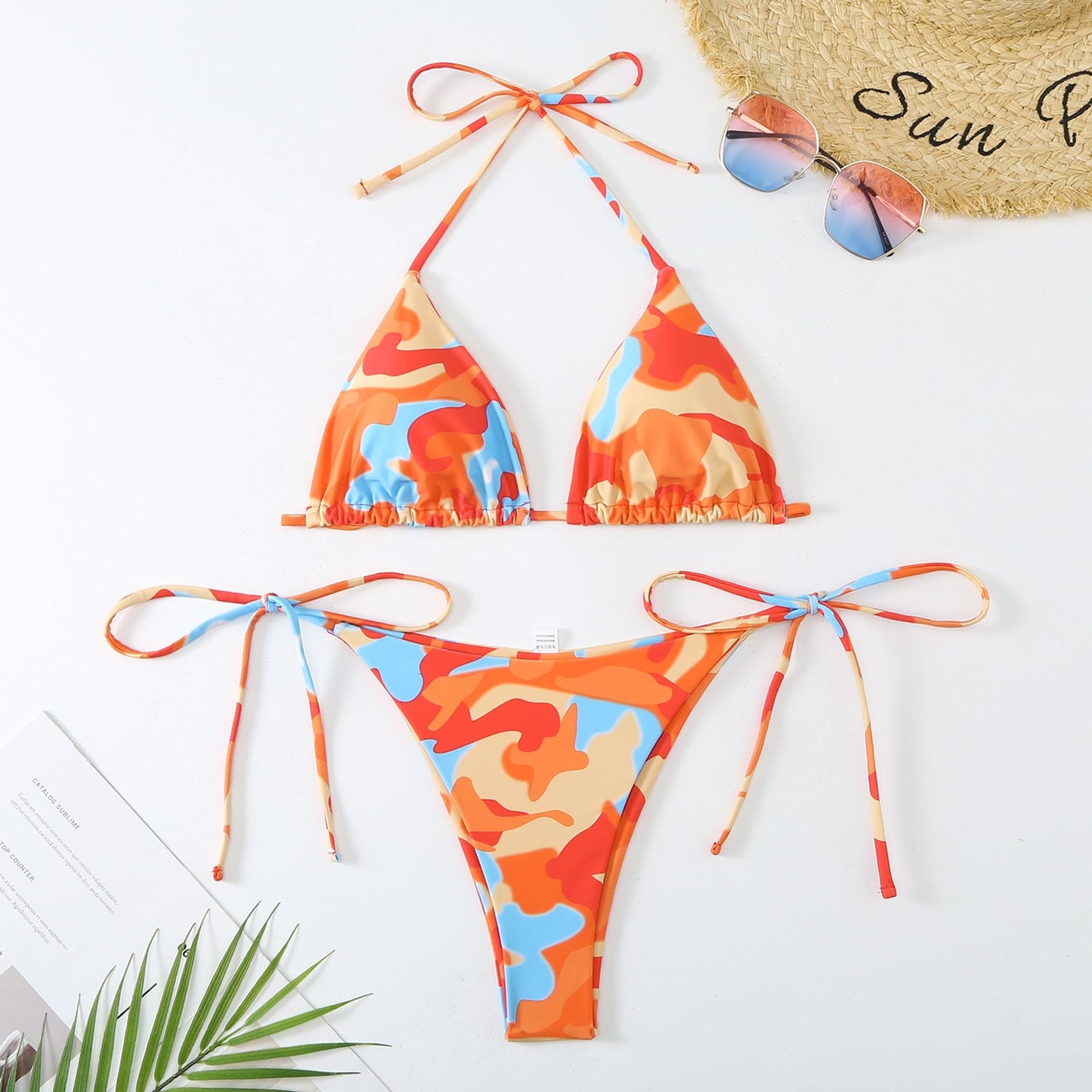 Women's Vibrant Print Bikini Set by berg-feldt