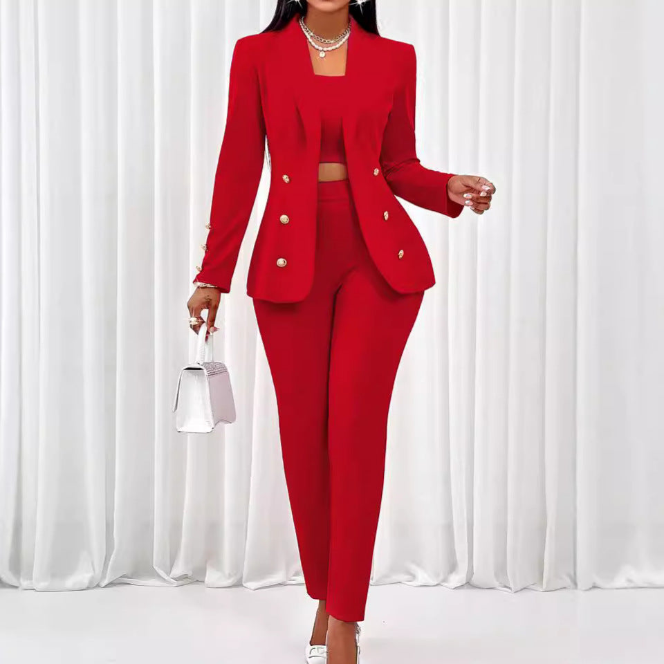 Élégante combinaison blazer-pantalon pour femme de berg-feldt