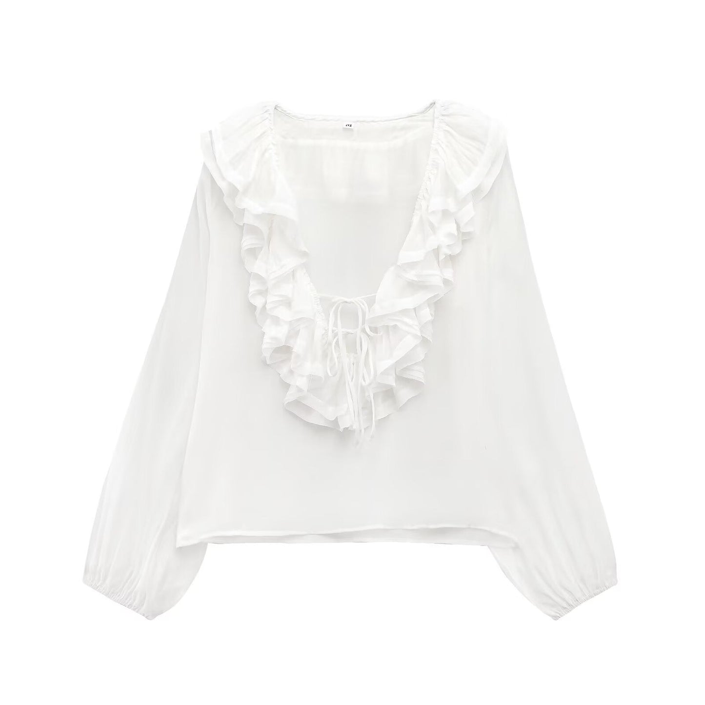 Women's Off-the-Shoulder Blouse with Drawstring Detail by berg-feldt