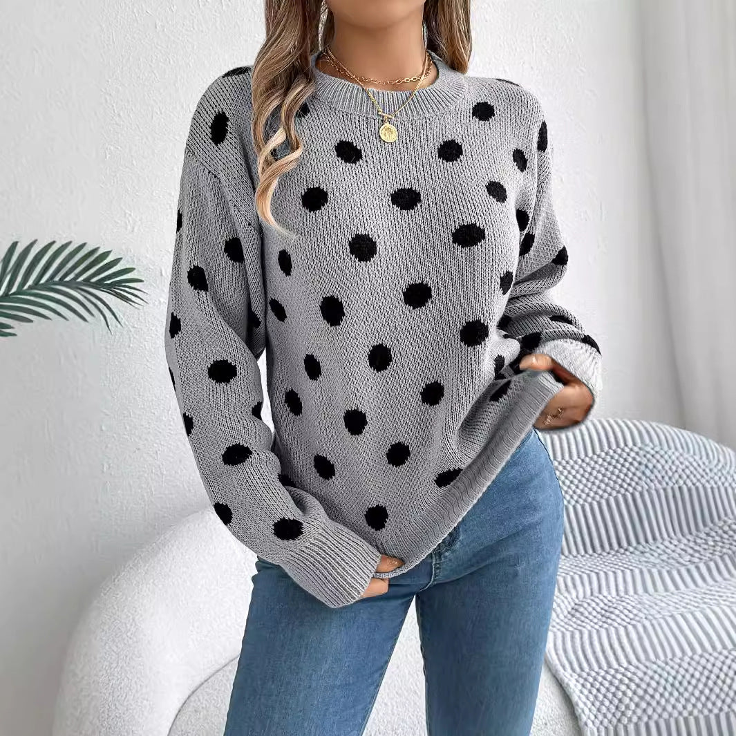 Berg-Feldt | Polka Dot Strickpullover