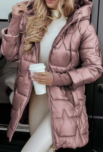 Winterjacke für Damen, gesteppt, berg-feldt