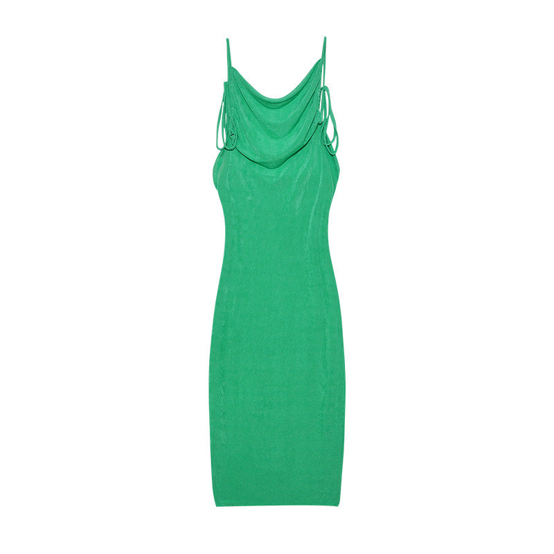 Robe nuisette bodycon pour femme à bretelles réglables de berg-feldt