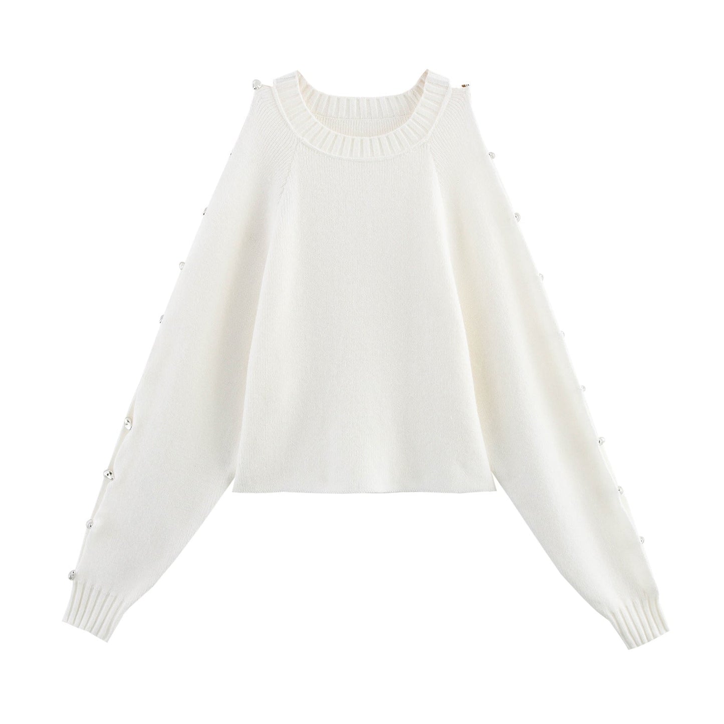 Women's Detailed Button-Embellished Knit Sweater berg-feldt
