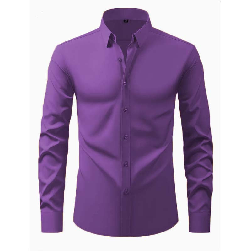 Chemise homme à manches longues, coupe innovante et design moderne Berg-Feldt