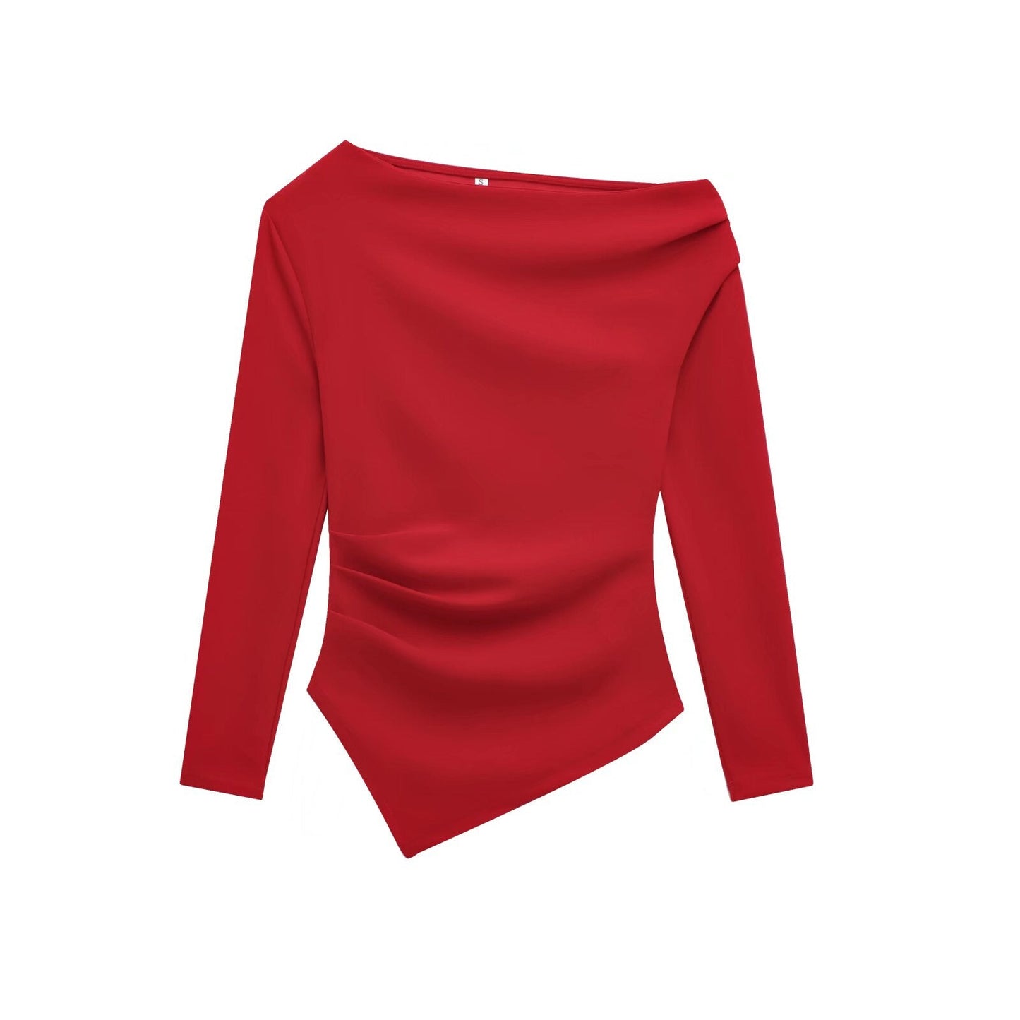 Asymmetrisches Damen Langarm Top von berg-feldt