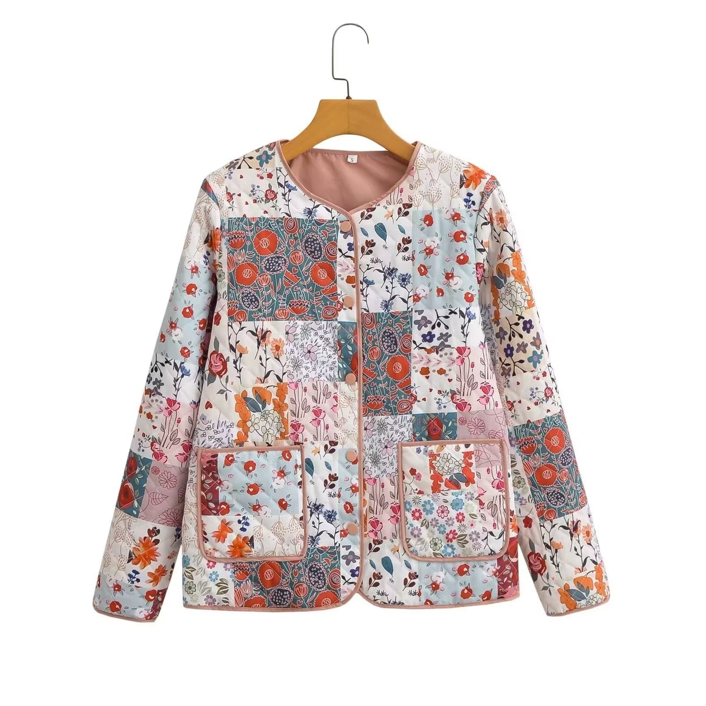 Women's Floral Patchwork Quilted Jacket berg-feldt