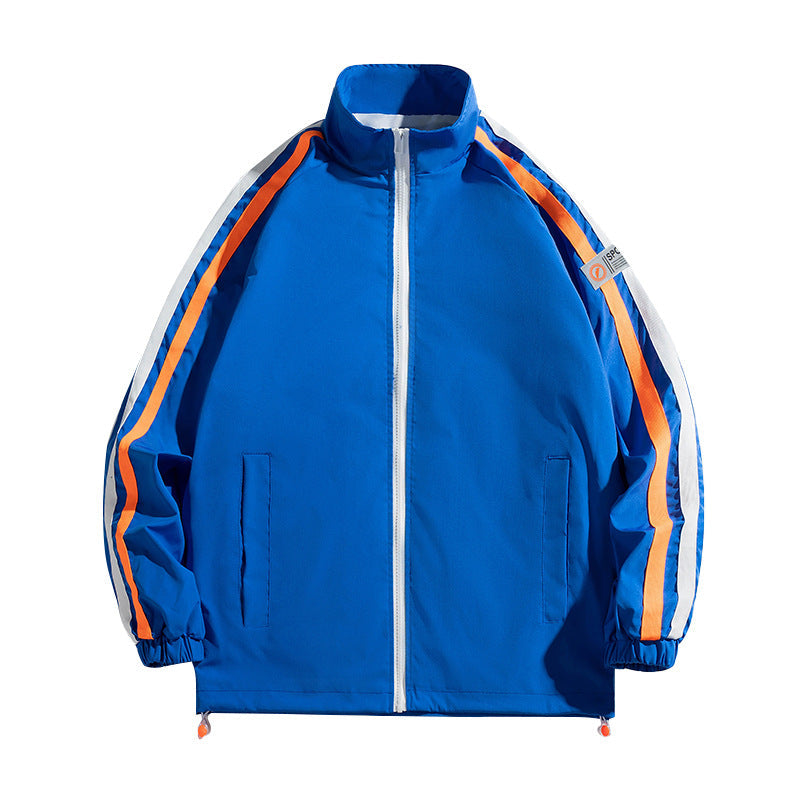 Coupe-vent de sport pour femme avec rayures contrastantes élégantes Berg-Feldt