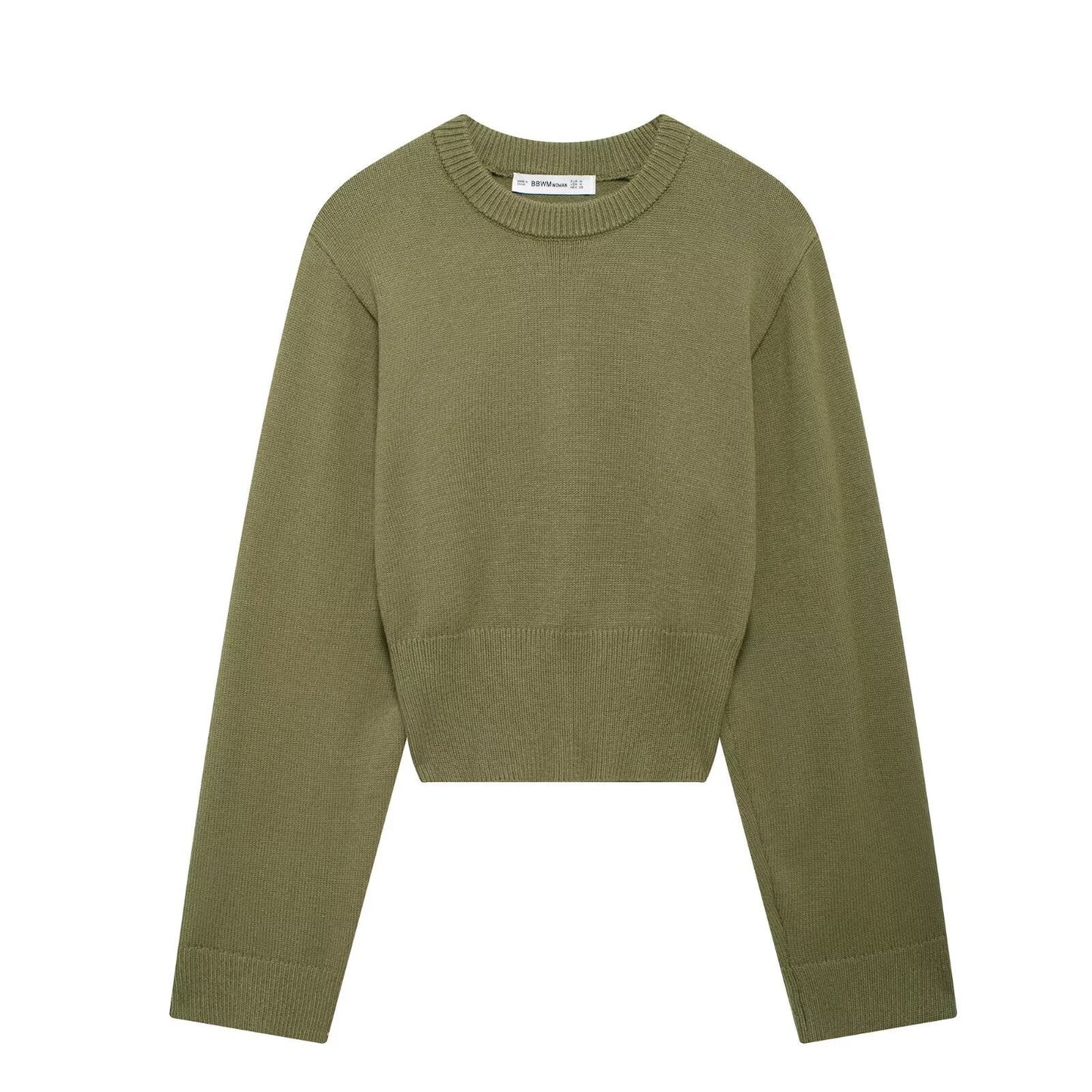 Women's Cropped Knit Sweater berg-feldt 1750153049