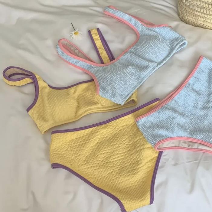 Women's Waffle Texture Bikini Set berg-feldt