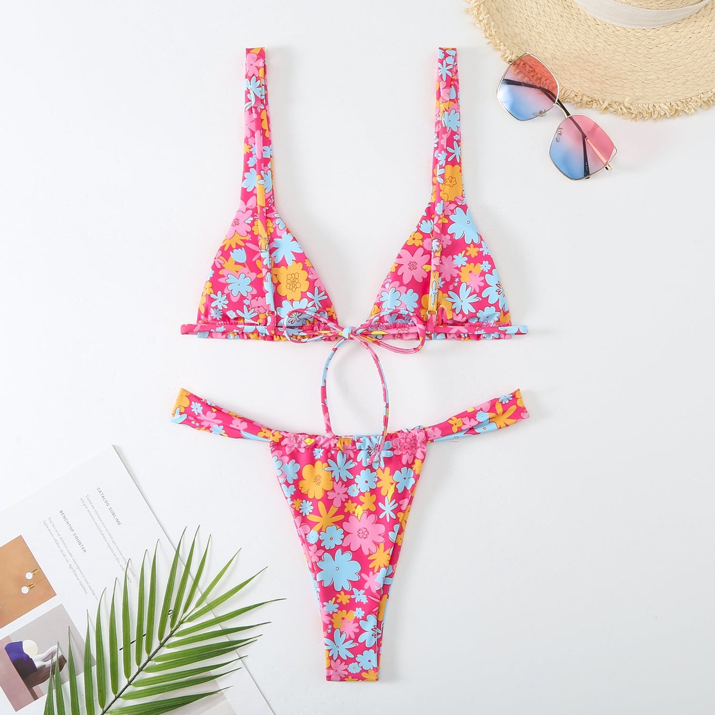 Women's Vibrant Floral Bikini Set by berg-feldt