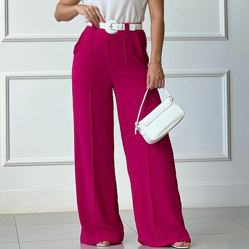 Weite, elegante Damenhose mit hoher Taille von berg-feldt