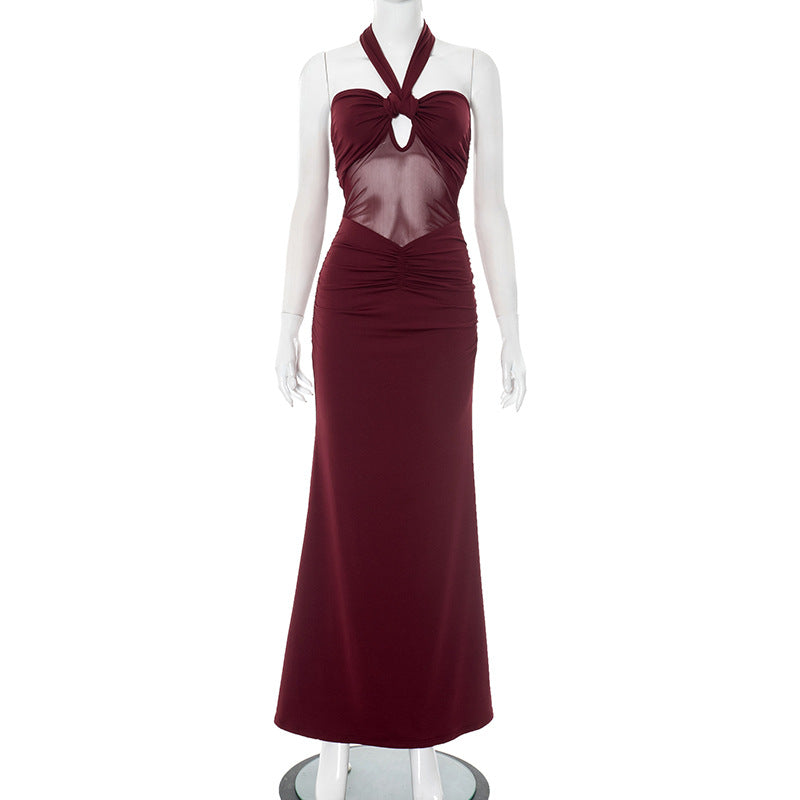 Women's Halter Neck Cut-Out Maxi Dress berg-feldt