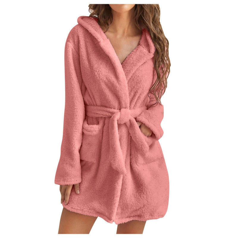 Robes polaires à capuche avec poches Berg-Feldt pour femmes