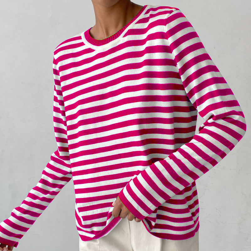 Women's Striped Long-Sleeve Top berg-feldt