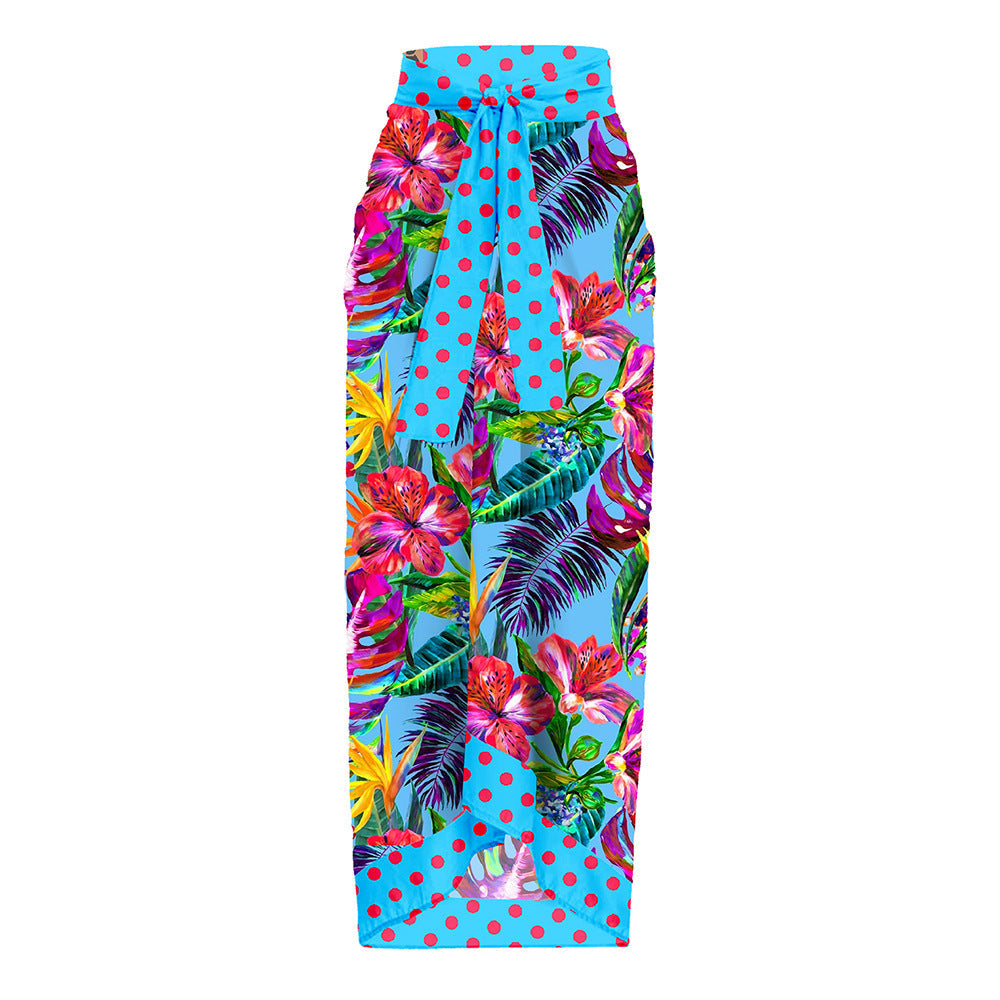 Ensemble de bikini pour femme avec motif à pois ludique et taille haute par berg-feldt
