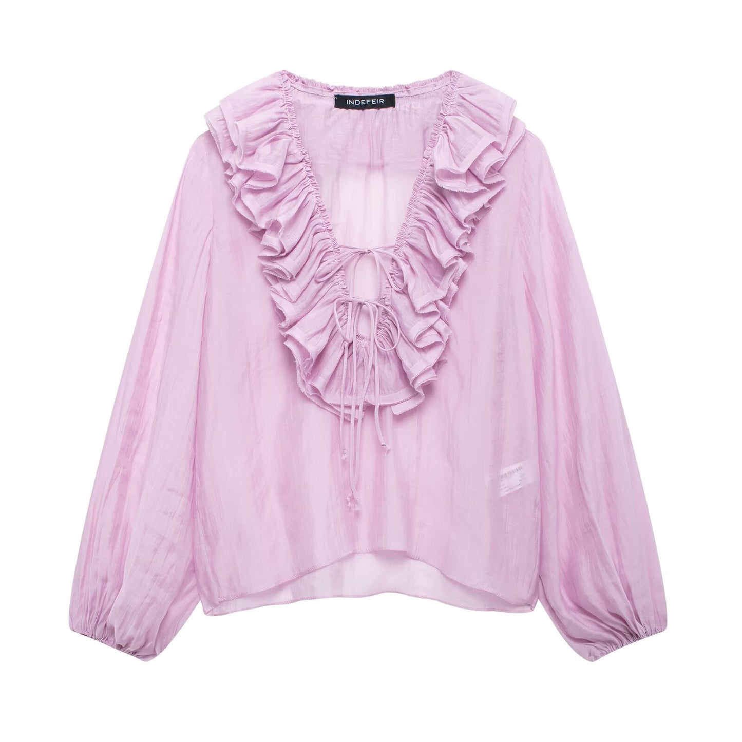 Women's Off-the-Shoulder Blouse with Drawstring Detail by berg-feldt