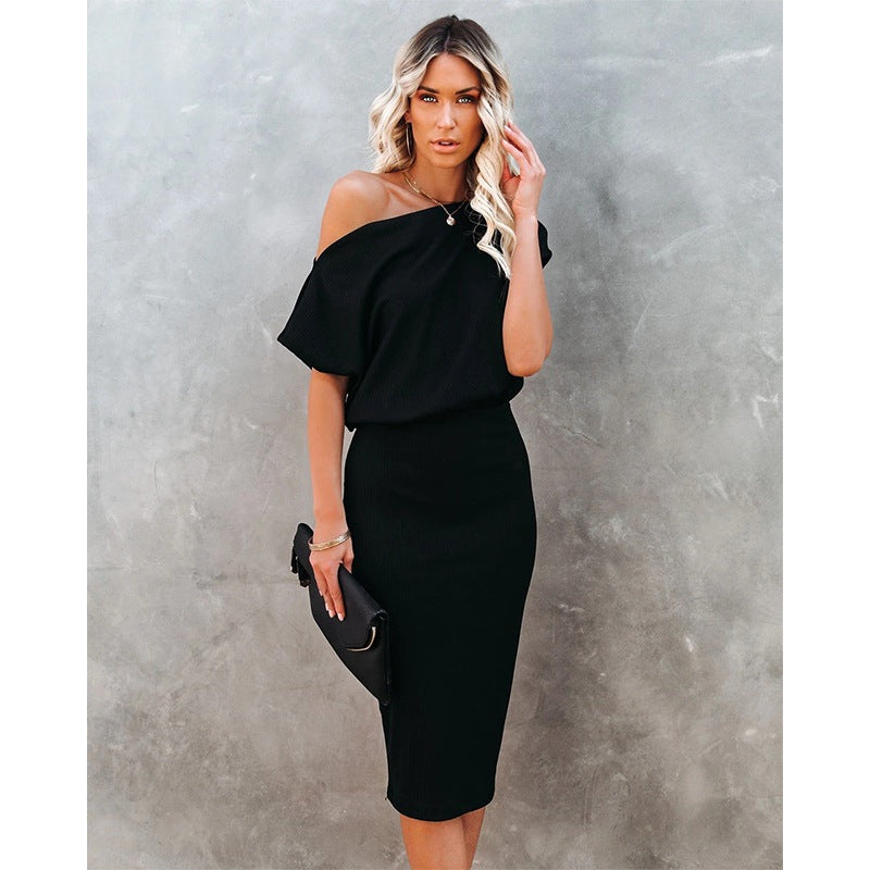 Robe midi moulante à épaules dénudées pour femme Berg-feldt