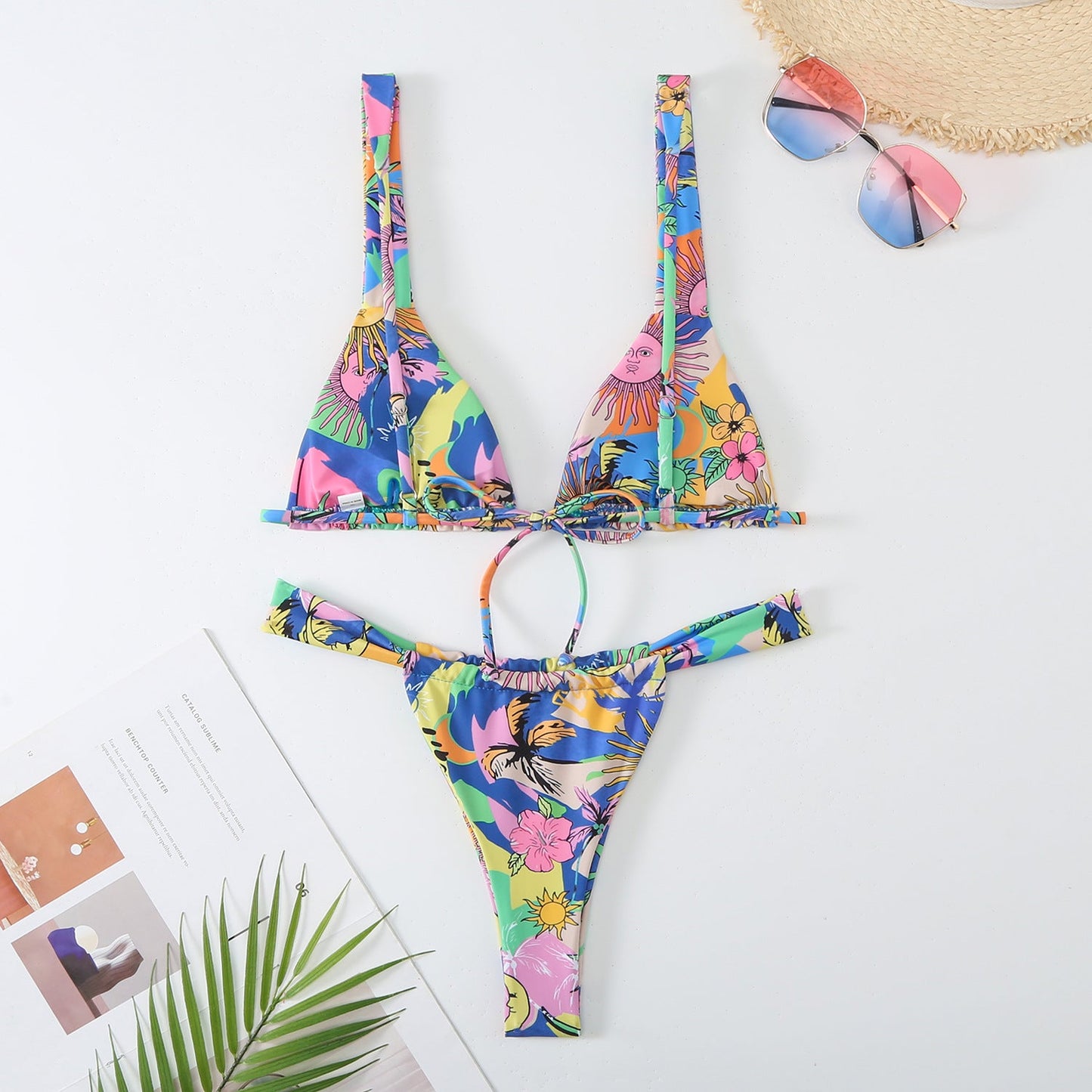 Women's Vibrant Floral Bikini Set by berg-feldt