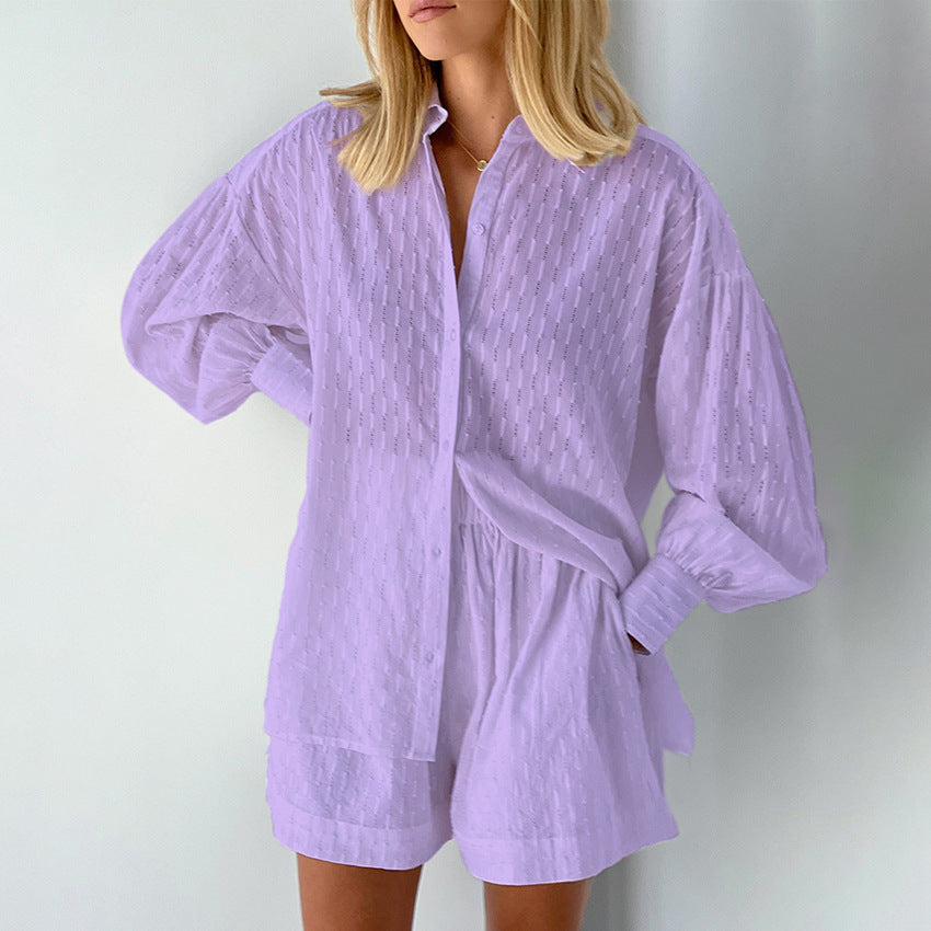 Ensemble décontracté haut et short coupe ample Berg-Feldt pour femme
