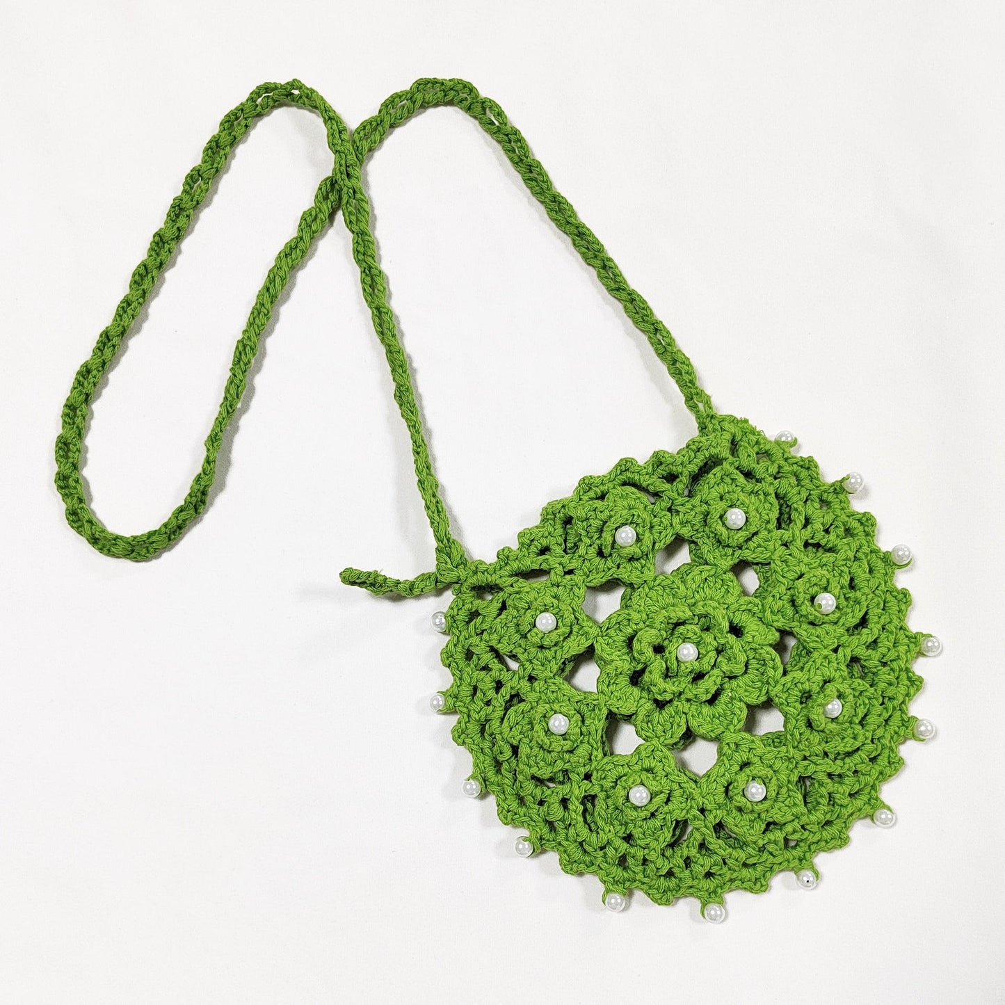 Sac à main fleuri au crochet Berg-Feldt pour femme